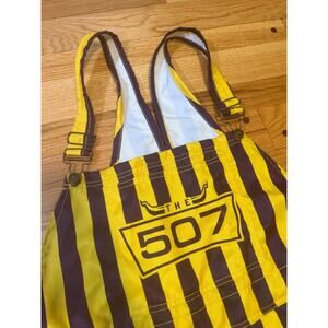 The 507 Maverick Striped Bibs Game M/L Overalls